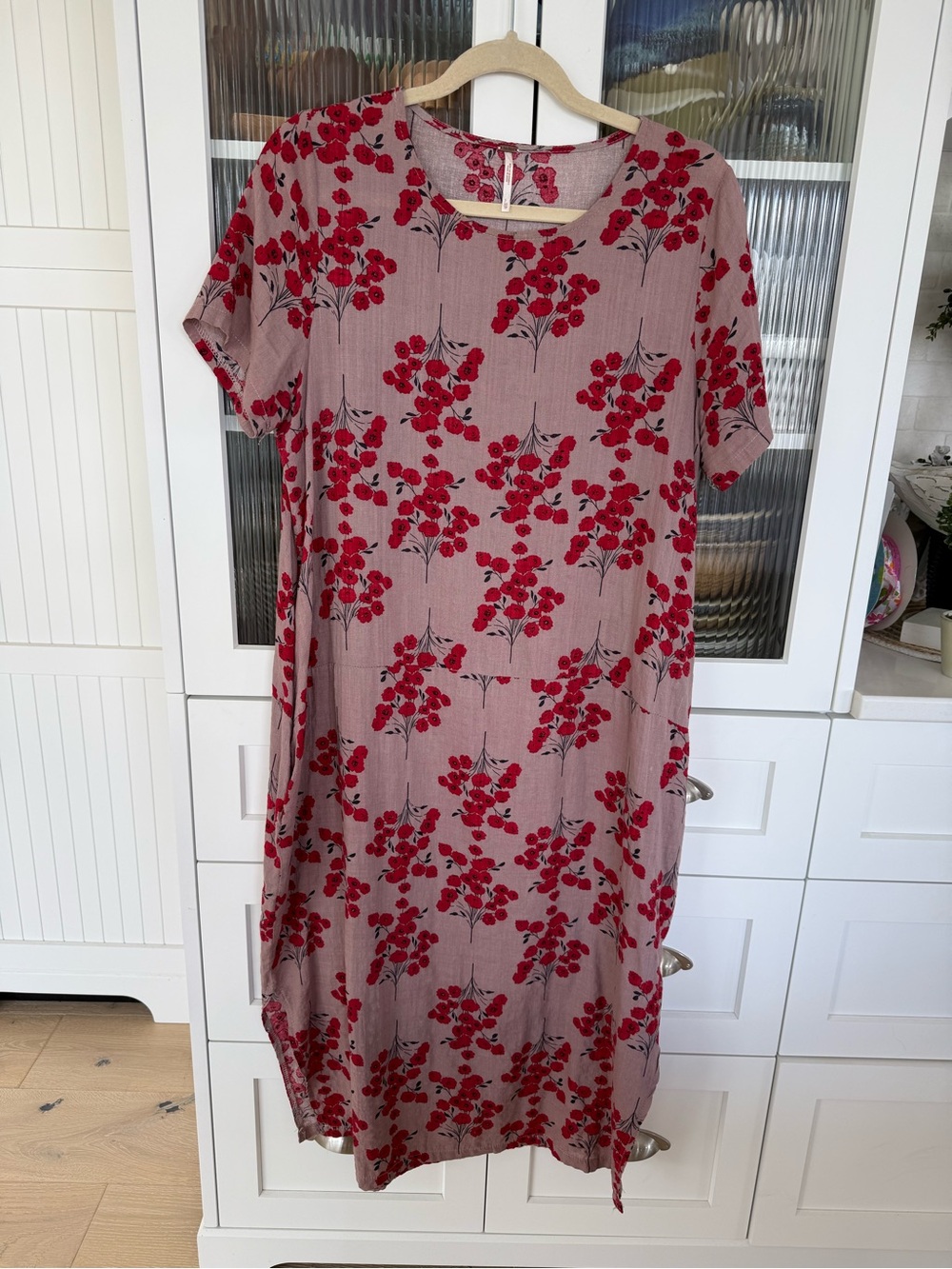 Free people cherry blossom maxi dress